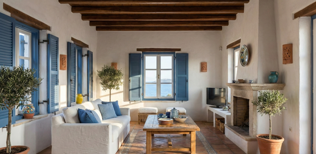 İzmir’de Akdeniz Mimarisi: Beyazın Serinliği ve Ege Mavisiyle Buluşan Yaşam Tarzı