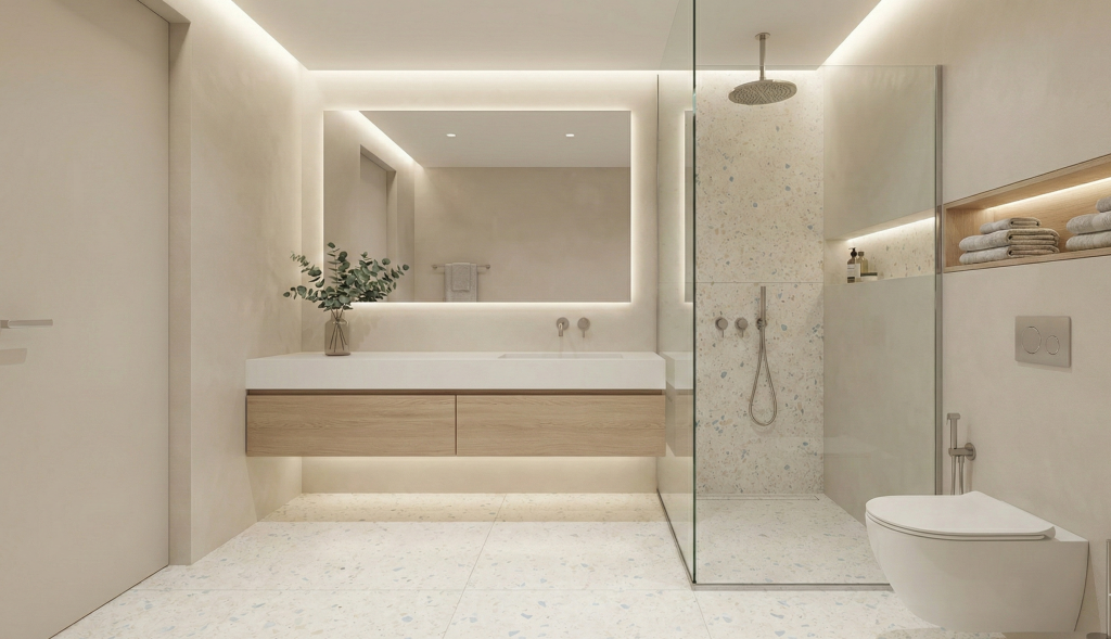 İzmir’de Banyo Tasarımı: Küçük Metrekarelerden Spa Hissiyatı Veren Ferah Alanlara