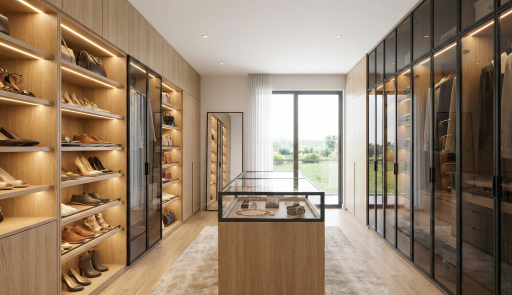 İzmir’de Giyinme Odası Tasarımı: Dağınıklığa Son Veren Kişisel Butiğiniz