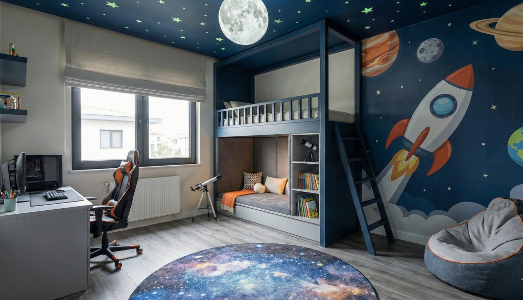 İzmir’de Bebek ve Çocuk Odası Tasarımı: Güvenli, Eğlenceli ve Çocukla Birlikte Büyüyen Alanlar